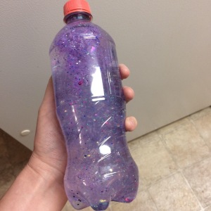 Purple sensory jar